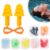 Protetor De Ouvido Flexível Confortável Reutilizável Com Corda De PVC/Redução De Ruídos À Prova D’água Premium Silicone Tampão Protetora Para Natação/Anti-Rise Earplugs Caixa De Armazenamento