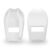 Capinha Para Controle Longa Distância Ajk Smart Controle 250 Metros Alcance Control AJK Sound Branco