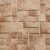 Papel de parede estilo rustico em tons de marrom e detalhes na cor bege Para Sala e Quarto