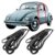 Jogo Borracha Vedação da Porta Volkswagen Fusca 1200 1300 1500 1600 1959 Até 1996 Com Aba Larga Emenda Quenta