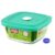 Pote 2 litros vidro Marinex Facilita com tampa válvula..