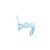 Balão Microfoil Escrita Boy Azul 3D  – 1 unidade -33″ 85cm