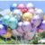 25 unidades Balão Grande  Bexiga Cromado Latex Metalizado Croma Brilhante Numero 9 Bubble//