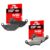 Kit Pastilhas de Freio Xre 190 / Nxr 160 Bros 2015-2017 Ecopads Vaz