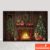 Fundo Fotográfico Natal Lareira Rústica Sublimado Em Tecido FNT-745
