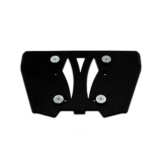 Base para Fixação Baú Bauleto Super Adventure Moto BMW G 310 GS 2018 2019 2020 Preto