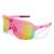 Óculos de Sol  HUPI Huez Rosa/Preto – Lente Rosa Espelhado