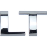 LETREIRO (LT) GM CHEVROLET AGILE 09 10 11 12 13 14 15  CROMADO