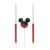 Vela Mickey 360 Glitter Vermelho Disney Silver Festas – Rizzo