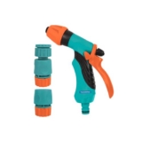 Kit Irrigação C/ Engates Rápidos e Hidropistola 4 Peças – Tramontina