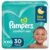 Kit Fralda Pampers Confort Sec Mega Tamanho XXG com 240 unidades