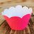 KIT Wrappers Saia Para Cupcake Doces Festa COR ROSA NEON 12.53