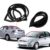 Kit Borracha Vidro Traseiro+Parabrisa Fiesta Sedan 2002 a 2012