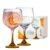 Taça de Vidro Gin Club Hasta Laranja