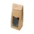 Caixa Sacolinha Visor – G 12x23x6cm Kraft 10un – Assk Rizzo