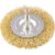 Escova de Aço Circular 3 POL com Haste 1/4″ VONDER