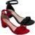 Kit 2 Pares Sandálias Feminina de Laço Nó Saltinho Quadrado Confort 203-032