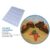 Forma Simples Aplique Cenouras 9862 – (L2) em Acetato BWB Para Bombom e Doces de Chocolate.