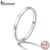 Bamoer Rings Anel De Dedo De Prata 925 Simples Acessório De Moda Jóias Presente Para Mulheres