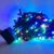 Cordão de LED Luz Colorida com Fio Verde 100 Leds 5m 220V – 1unidade – Cromus Natal – Rizzo