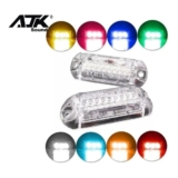 Par Strobo Endereçável Ajk Rgb 3w 8cores 12 Efeitos Barato!