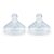 Kit 2 Bicos Para Mamadeira Smart Flow 6m+ Fluxo Médio – NUK
