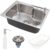 Cuba para cozinha pia inox com acessórios Matis Pingoo – Prata