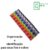 Kit 100 Pçs ANILHA DE IDENTIFICAÇÃO 4.00MM / 6.00MM – 0 A 9 COLOR