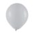 Balão De Festa Redondo Liso – Cinza – 16″ 40cm – 12 unidades – Art Latex