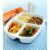 10 Bandeja Refeição 3 Divisórias – 1150ml Ref.: G 330 galvanotek 26,8×18,3×5,3cm marmita