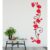 Adesivo Decorativo Arvore Rosa Flor 3d Azul Nacional