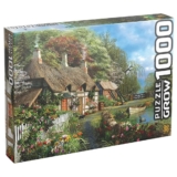 Quebra Cabeça Puzzle 1000 Peças Casa No Lago 02963 – Grow