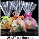 100 SACO PRESENTE CELOFANE BOPP 25x37cm TRANSPATENTE