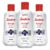 Kit 3 Álcool Em Gel Lysoform Higienizador Neutro 100ml