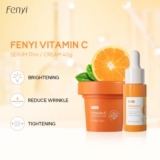Fenyi Vitaminação De Vitamina C/Creme Brilhante/Sérum Desbota/Cuidados Com A Pele 2pçs