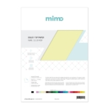 Papel Color Pop Amarelo Candy Mimo – A4 – 180 gr – 25 unds
