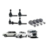 Kit 4 Terminal Direção 4 Pivo Fusca Brasilia Varian