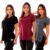Kit 3 Blusas Academia Fitness Tapa Bumbum Ps Camiseta Feminina