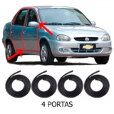 Kit De Borrachas Vedação Classic 2010 2011 2012 2013 4portas