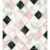 Papel De Parede Azulejo Mármore Branco Rose E Preto 3,50 Mts