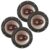 Kit 4 Alto Auto Falantes Bravox B3x60x + 6 Polegadas Som