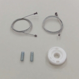 Kit Reparo Maquina Vidro Eletrico Golf 2 Traseiro
