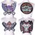 Patches De Bordado Para O Encosto Da Jaqueta , Esqueleto De Motocicleta Punk Biker Badge Scrapboking
