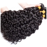 Aplique Cabelo Humano Natural Cacheado Na Tela 50cm – 200g