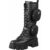 Bota Coturno GiGiL Feminina Militar Cano Longo Bolsinha