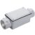 Condulete Tipo C Fixo Aluminio 1 Polegada Com Rosca Bsp TGVP
