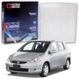 Filtro da Cabine Ar Condicionado pra para Honda Fit 1.5 16v Honda Fit LX L 1.4 2008
