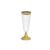 Taça para Champagne Dourada – 04 unidades – 210 ml – Silver Festas