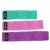 Kit com 3 Faixas Elásticas de Exercício Hip Band Mini Band Tecido Elástico – Odin Fit