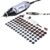 Dremel 3000 com Eixo Flexível e 82 Acessórios Micro Retífica